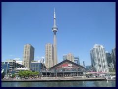 Harbourfront and Toronto Islands 117 - CN Tower, Amsterdam Bridge